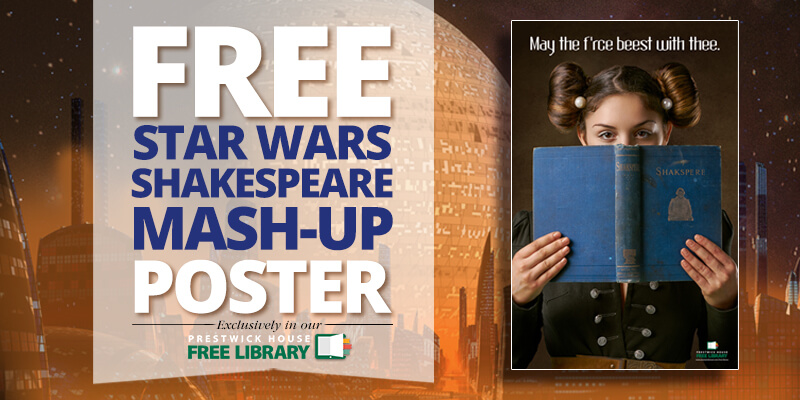 New poster: Shakespeare and Star Wars